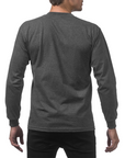 Heavyweight Cotton Long Sleeve Crew Neck T-Shirt