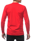 Heavyweight Cotton Long Sleeve Crew Neck T-Shirt