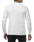 Heavyweight Cotton Long Sleeve Crew Neck T-Shirt
