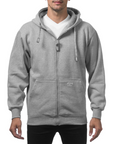 Pro Club Men's Heavyweight Full Zip Fleece Hoodie