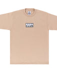Heavyweight Short Sleeve Embroidered Box Logo Tee
