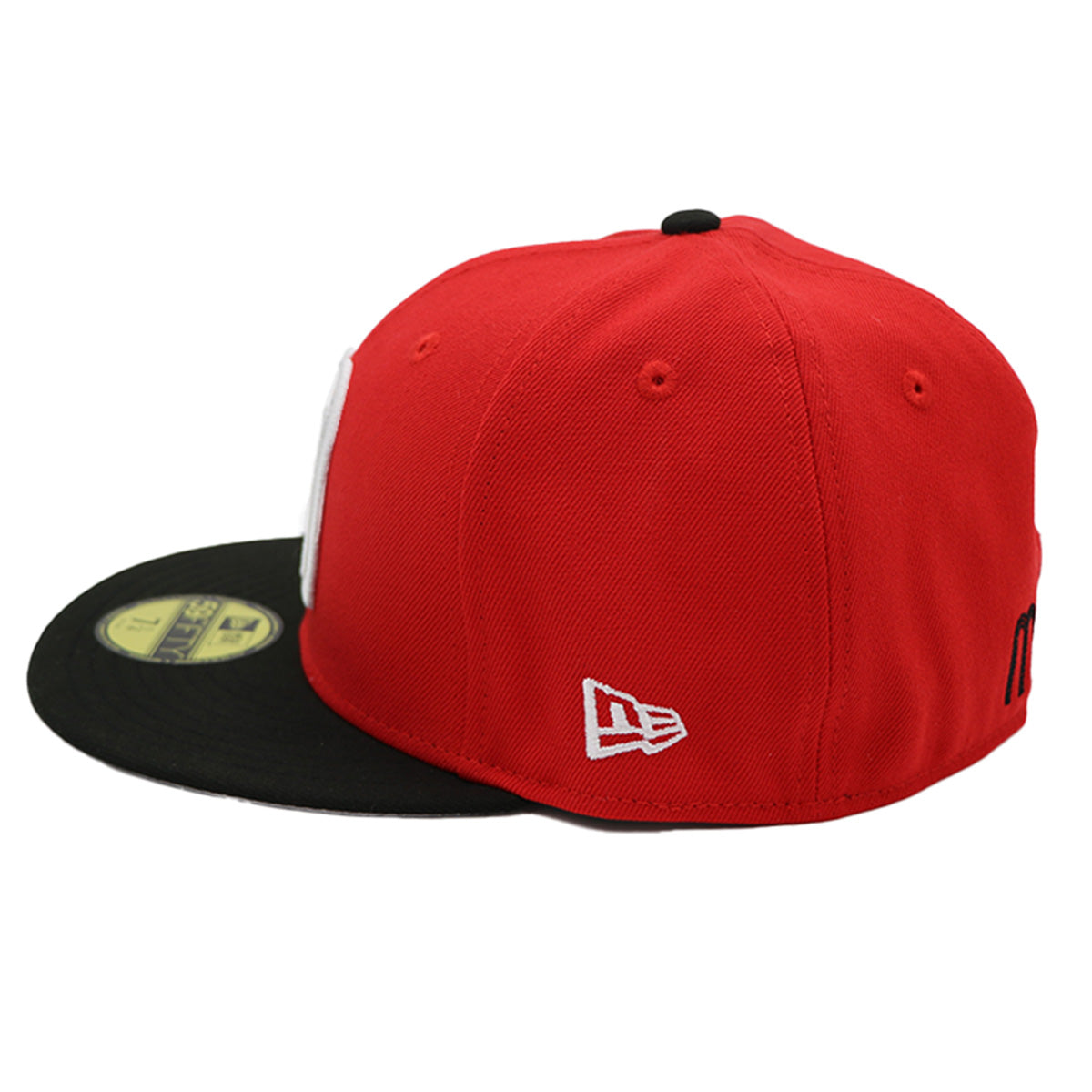 Mexico New Era 59Fifty 2-Tone Red/Black Aztec Calendar Fitted Hat