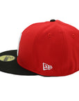 Mexico New Era 59Fifty 2-Tone Red/Black Aztec Calendar Fitted Hat