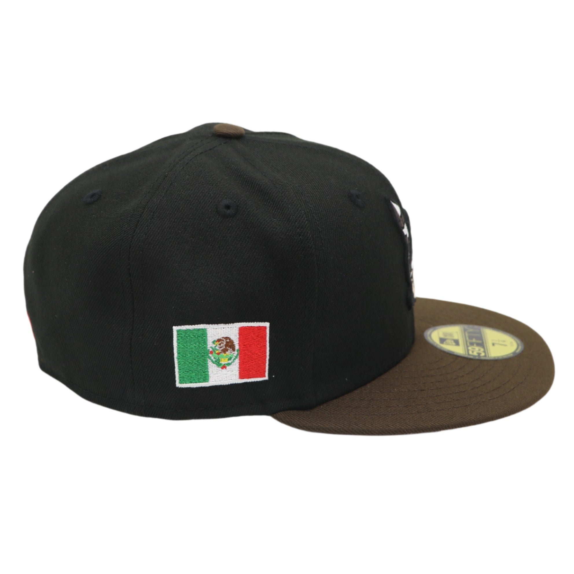 New Era 59Fifty Yaquis de Obregon Fitted Black and Brown Hat