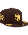 San Diego Padres Black 59FIFTY Fitted Hat