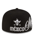 Mexico Black 59FIFTY Fitted Hat
