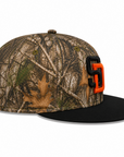 San Diego Padres Realtree Edge Black/Orange 9FIFTY Snapback Hat