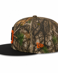 San Diego Padres Realtree Edge Black/Orange 9FIFTY Snapback Hat