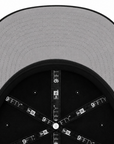 San Diego Padres Black/White 9FIFTY Snapback Hat