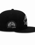 San Diego Padres Black/Gray Petco 9FIFTY Snapback Hat