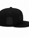 San Diego Padres Black Metallic 59FIFTY Fitted Hat