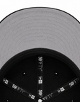 San Diego Padres Black Metallic 59FIFTY Fitted Hat