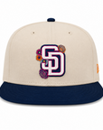 San Diego Padres Chrome Día de los Muertos 59FIFTY Fitted Hat