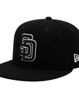 New Era 59FIFTY San Diego Padres Blackout Fitted Hat