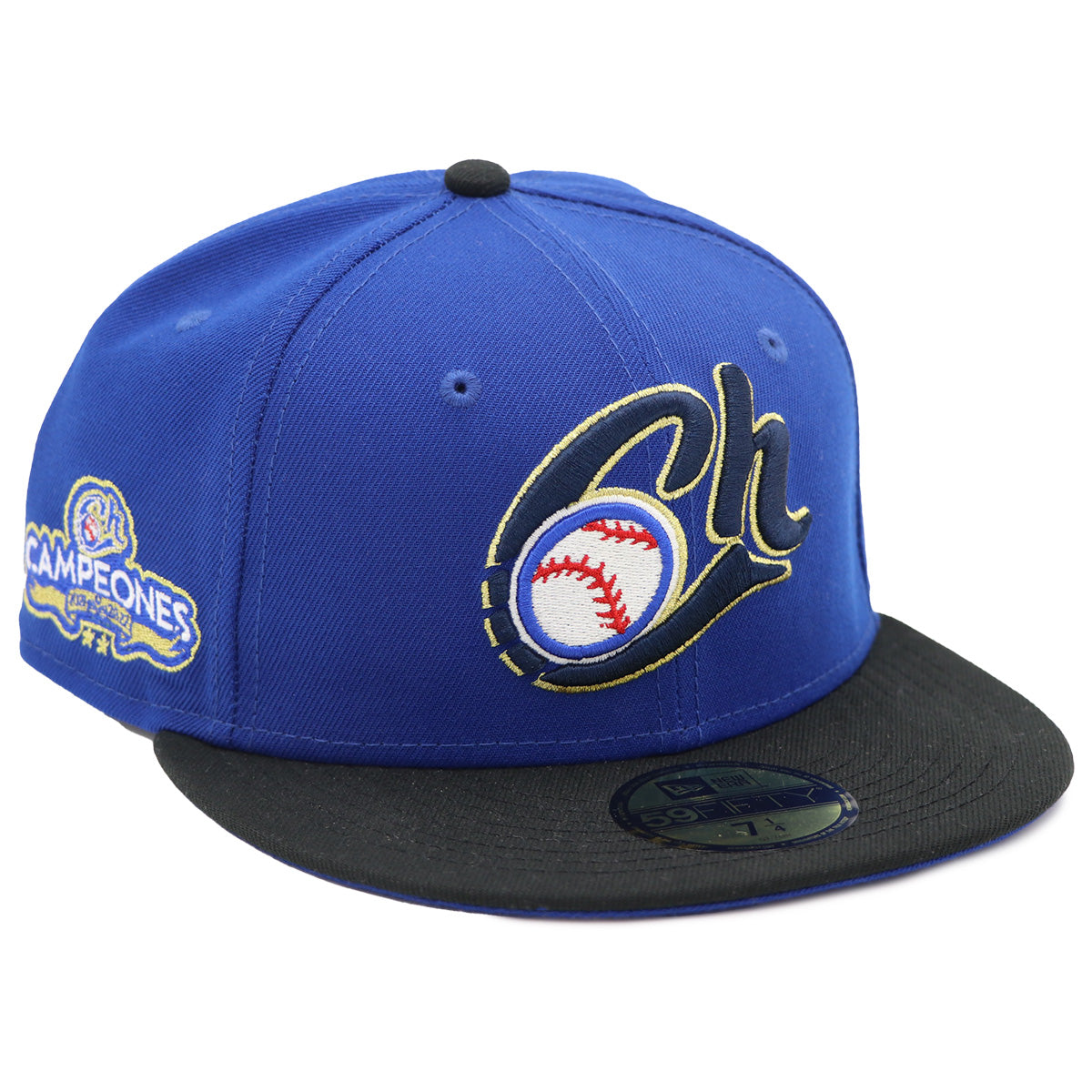 NewEra 59Fifty Charros de Jalisco Liga Mexicana 2-Tone Royal/Black Fitted  Hat