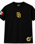 Padres Mexico Colors VIP Cotton T-Shirt – Cali Wear SD Exclusive