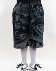 FB County Tatted Up Baggy Fleece Short