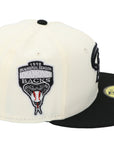 Arizona Diamondbacks Off White-BLACK 59FIFTY Fitted Hat – New Era