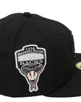 Arizona Diamondbacks Black 59FIFTY Fitted Hat – New Era 1998