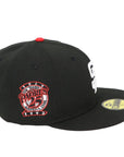 59FIFTY Padres Black Red Fitted Cap