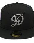 New Era 59FIFTY Los Angeles Dodgers 1984 Olympic Baseball Fitted Hat – Black/Silver