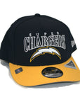 Chargers New Era 9FIFTY Snapback Hat – Navy/Gold