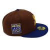 NewEra 59Fifty Seattle Mariners Harvest 2-Tone Brown/Blue Fitted Hat