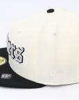 New Era 59Fifty Raiders Super Bowl Champions Fitted Hat-Cream-Black