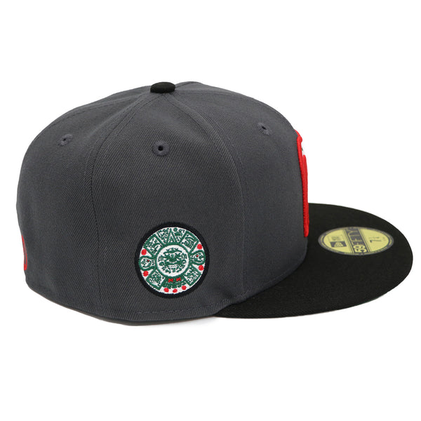 new era mexico hat all black