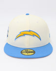 Chargers Cream & Powder Blue Fitted Hat – Pro Bowl Hawaii Patch