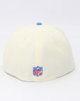 Chargers Cream & Powder Blue Fitted Hat – 50th Anniversary Patch
