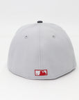San Diego Padres Swinging Friar Grey Fitted Hat