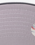 San Diego Padres SD Logo Grey Fitted Hat