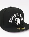 San Diego Padres “South Bay” Fitted Hat – New Era 59FIFTY Black