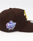 San Diego Padres Cloud Logo Adjustable Hat – New Era 9FORTY Brown
