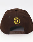 San Diego Padres Cloud Logo Adjustable Hat – New Era 9FORTY Brown