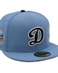 59Fifty LA Dodgers Script Light Blue