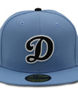 59Fifty LA Dodgers Script Light Blue