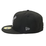 NewEra 59Fifty Swinging Friar Black and White Fitted Hat