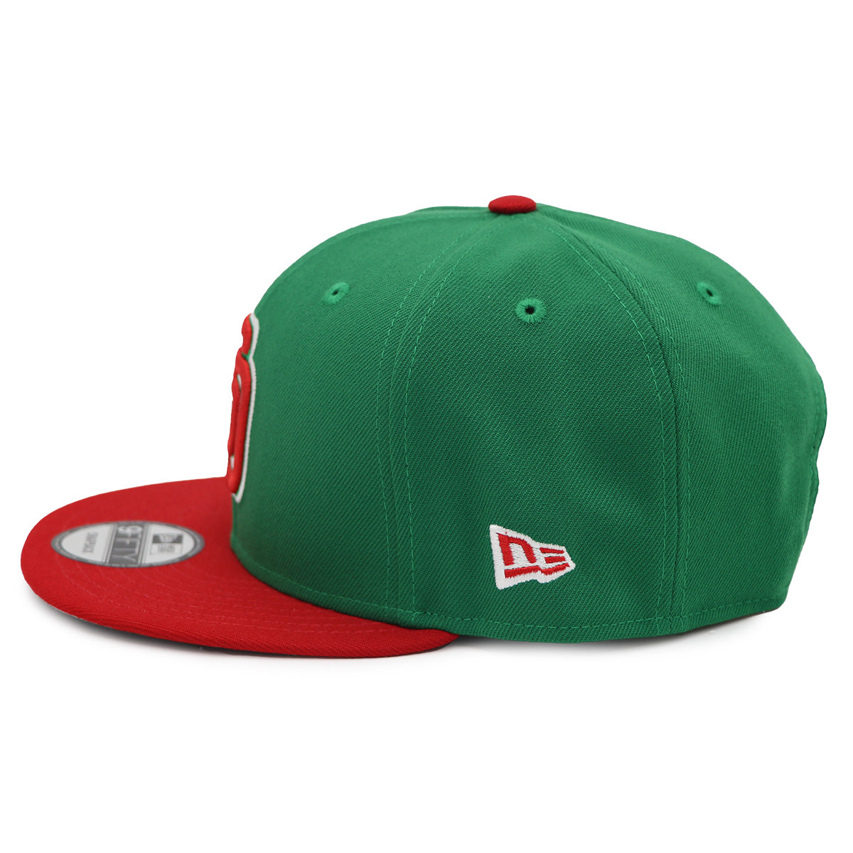 NewEra 9Fifty Padres Green/Red Snapback
