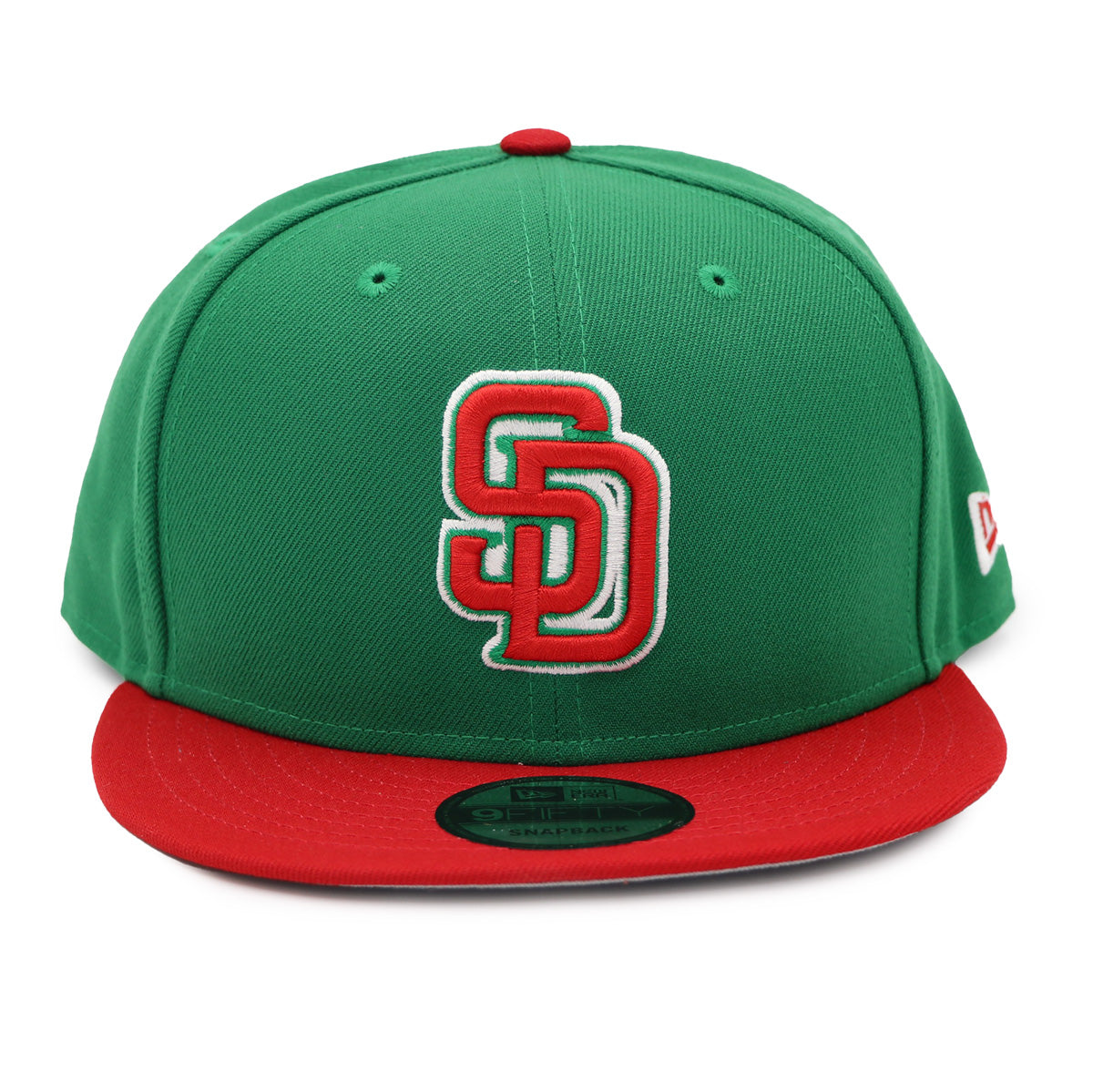 NewEra 9Fifty Padres Green/Red Snapback