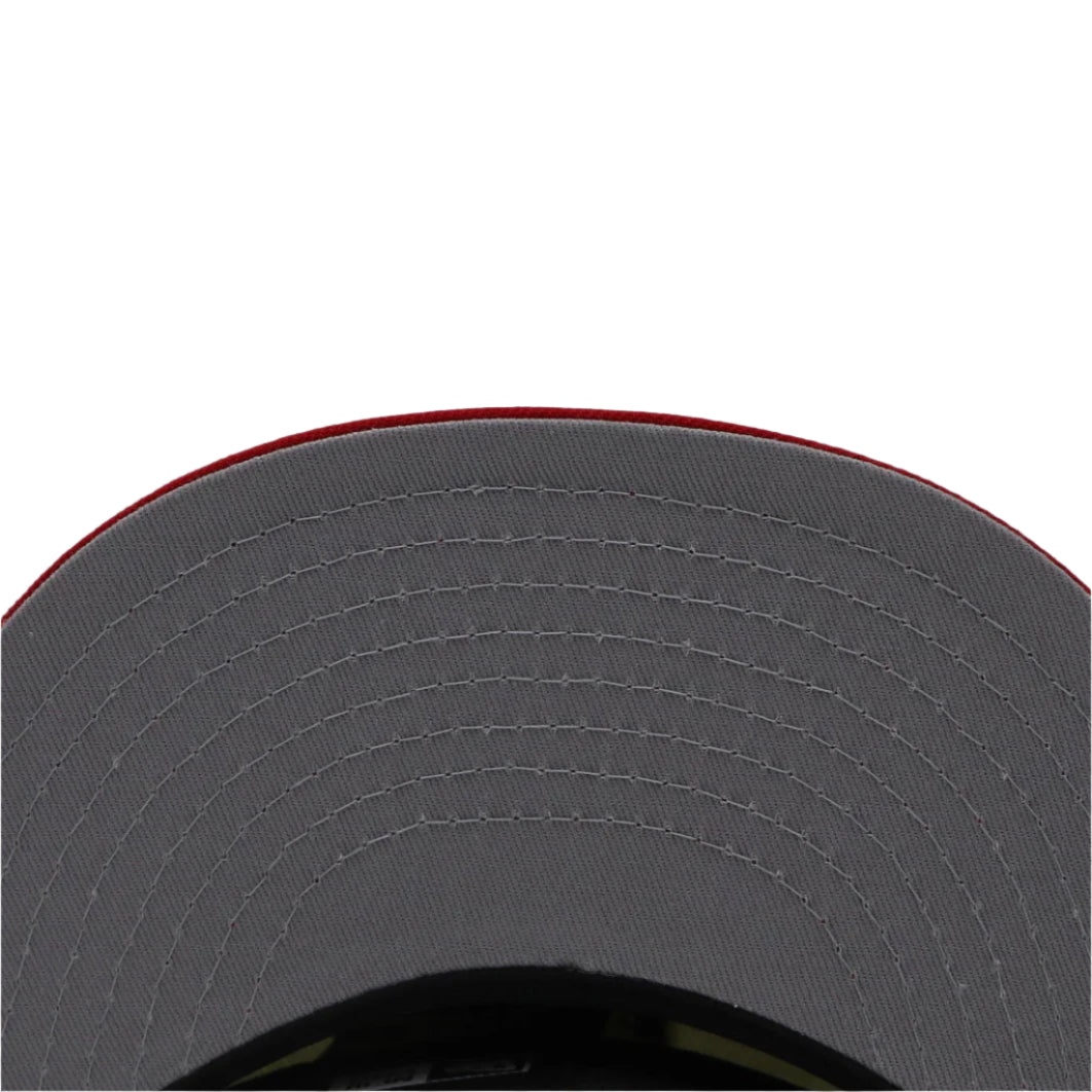 New Era 59Fifty Mexico Red Rose Off White and Red Fitted Hat