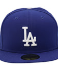 New Era 59Fifty MLB Los Angeles Dodgers Blue Basic Fitted Hat