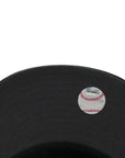 New Era 59Fifty MLB San Diego Padres EST. 1969 Black and Silver Fitted hat