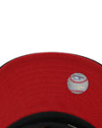 NewEra 59Fifty MLB San Diego Padres All Star Game 2016 Blackout and Red Fitted Hat