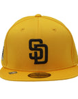 New Era 59Fifty MLB San Diego Padres with Arizona 2025 Side Patch Yellow Fitted hat