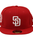 New Era 59Fifty MLB San Diego Padres All Star Game 2016 Red and White Fitted Hat