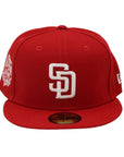 New Era 59Fifty MLB San Diego Padres All Star Game 2016 Red and White Fitted Hat