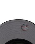 New Era 59Fifty MLB San Diego Padres National League 1969 - 1999 Black and Red Fitted Hat