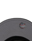 New Era 59Fifty MLB San Diego Padres National League 1969 - 1999 Black and Red Fitted Hat